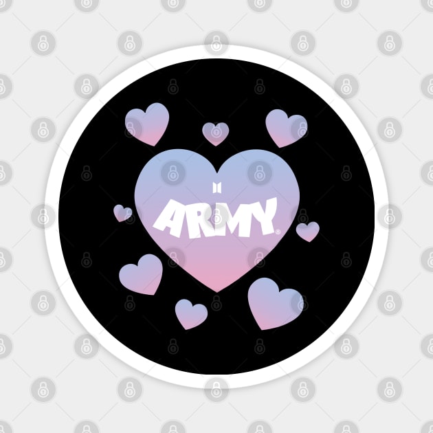 Army BTS Magnet by DaphInteresting